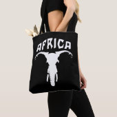 Afrikaanse olifant Face | Afrika Tote Bag (Dichtbij)
