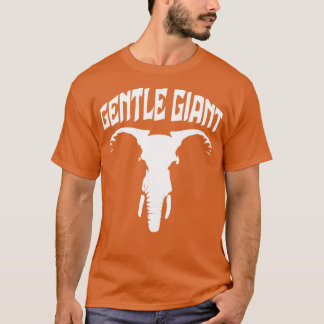Afrikaanse olifant gezicht zachtaardige reus t-shirt