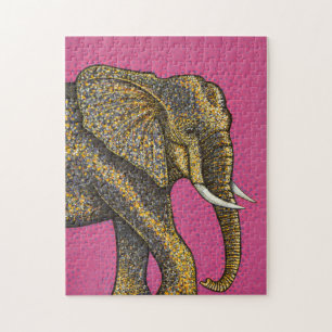Afrikaanse olifant legpuzzel