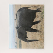afrikaanse olifant legpuzzel (Verticaal)