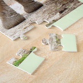 Afrikaanse olifant legpuzzel (Zijkant)