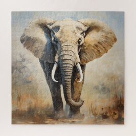 Afrikaanse olifant legpuzzel