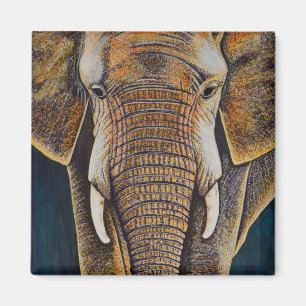 Afrikaanse olifant magneet