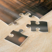 Afrikaanse olifant met haar Baby kalf Legpuzzel (Zijkant)