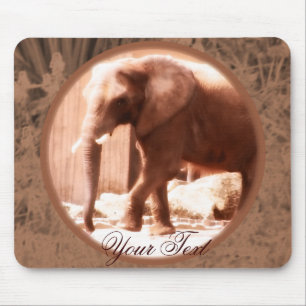 Afrikaanse olifant Mousepad Muismat