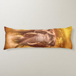 Afrikaanse olifant "Nobility" Lichaamskussen