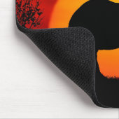 Afrikaanse olifant op Sunset Muismat (Hoek)