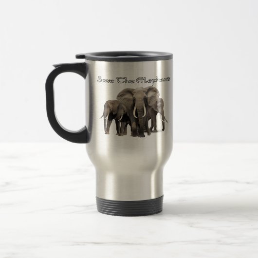 Afrikaanse Olifant Reisbeker (Links)