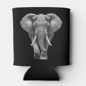 Afrikaanse olifant Safari en dierentuin avontuur Blikjeskoeler (Achterkant)