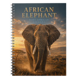 Afrikaanse Olifant Savanne DIEREN Notitieboek