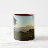 Afrikaanse olifant serie tweekleurige koffiemok (Center)