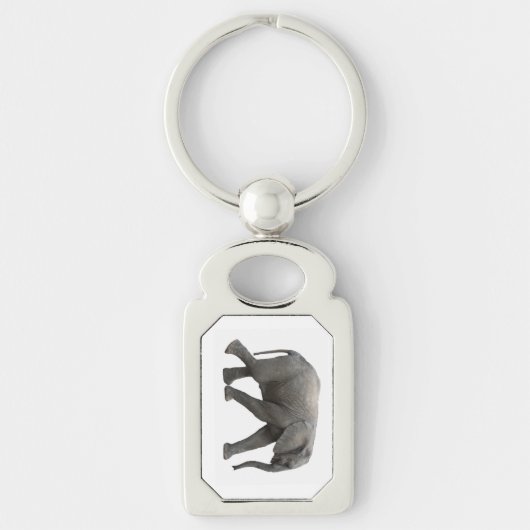 Afrikaanse olifant sleutelhanger (Voorkant)