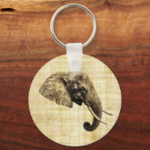 Afrikaanse olifant sleutelhanger (Voorkant)