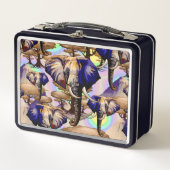 Afrikaanse olifant surrealistisch portret (Voorkant)