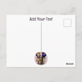 Afrikaanse olifant surrealistisch portret briefkaart (Achterkant)