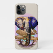 Afrikaanse olifant surrealistisch portret Case-Mate iPhone case (Achterkant)