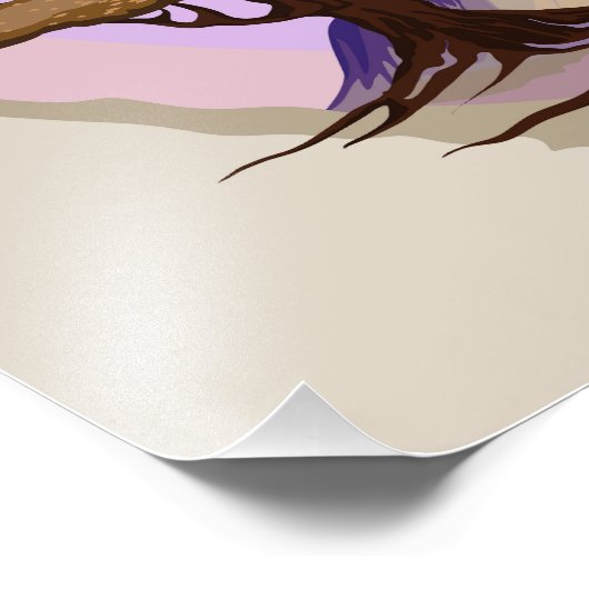 Afrikaanse olifant surrealistisch portret foto afdruk (Hoek)