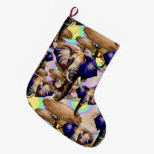 Afrikaanse olifant surrealistisch portret grote kerstsok (Voorkant (Hangend))