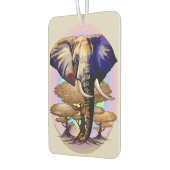 Afrikaanse olifant surrealistisch portret luchtverfrisser (Links)