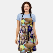 Afrikaanse olifant surrealistisch portret schort (Gedragen)