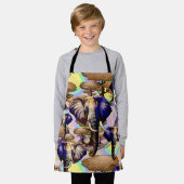 Afrikaanse olifant surrealistisch portret schort (Gedragen)