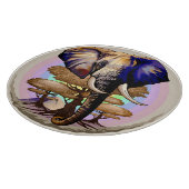 Afrikaanse olifant surrealistisch portret snijplank (Hoek)