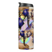 Afrikaanse olifant surrealistisch portret thermosbeker (Geroteerd rechts)