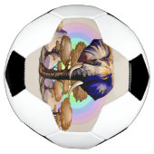Afrikaanse olifant surrealistisch portret voetbal (Gedraaid)