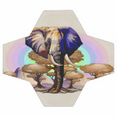 Afrikaanse olifant surrealistisch portret voetbal (Enkel)