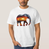 Afrikaanse olifant T-Shirt (Voorkant)
