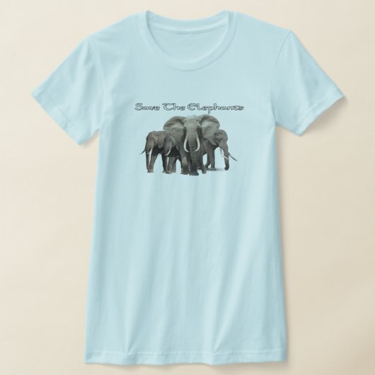 Afrikaanse olifant T-shirts (Laagn)