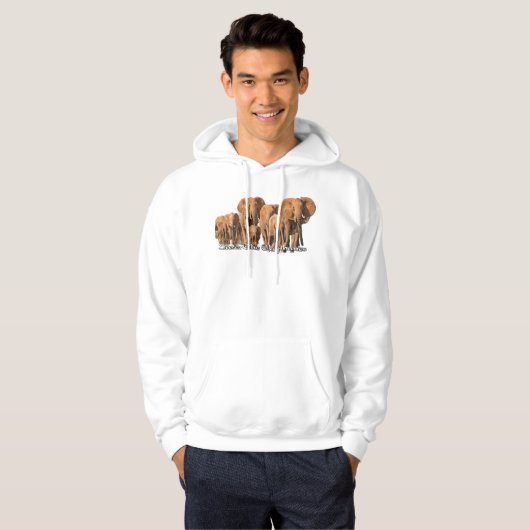 Afrikaanse olifant T-shirts (Voorkant volledig)