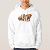 Afrikaanse olifant T-shirts (Voorkant)