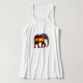 afrikaanse olifant-Tanktop Tanktop (Design voorkant)
