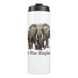 Afrikaanse olifant Thermol Tumbler Thermosbeker