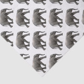 Afrikaanse olifant tissuepapier (Detail)