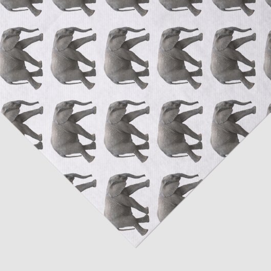 Afrikaanse olifant tissuepapier (Detail)