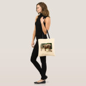 Afrikaanse olifant tote bag (Voorkant (model))