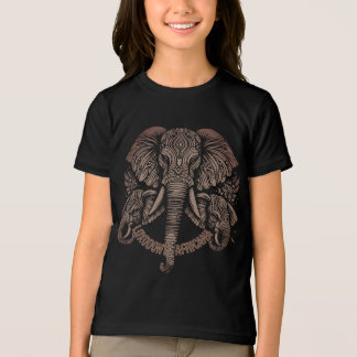 Afrikaanse olifant Tri-Blend shirt