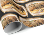 Afrikaanse olifant Tusk Warthogs en Olephants Cadeaupapier (Rol Hoek)