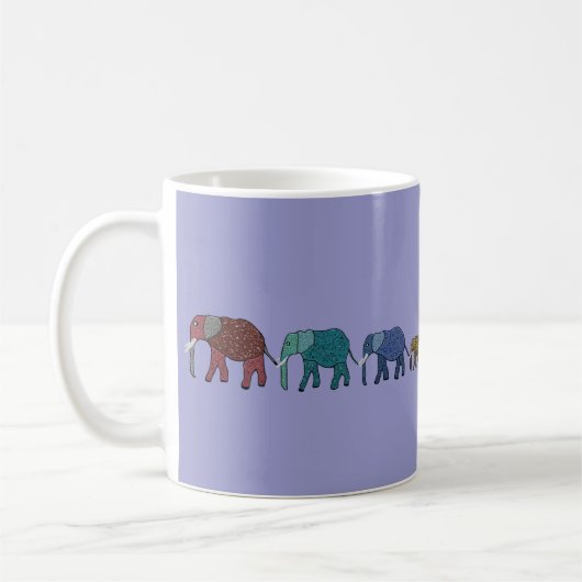 Afrikaanse olifant Walk Koffiemok (Links)