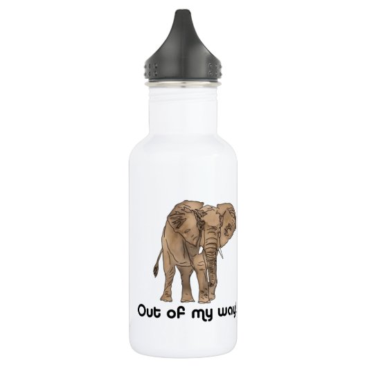 Afrikaanse olifant waterfles  (Links)