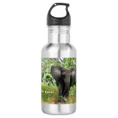 Afrikaanse olifant waterfles waterfles  (Voorkant)