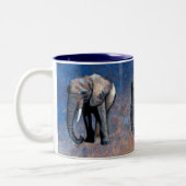 Afrikaanse olifant Wildlife-supporter Drink Mok (Links)