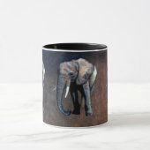 Afrikaanse olifant Wildlife-supporter Drink Mok (Midden)