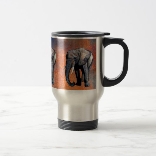 Afrikaanse olifant Wildlife-supporter Drink Mok (Rechts)