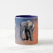Afrikaanse olifant Wildlife-supporter Drink Mok (Midden)