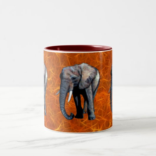 Afrikaanse olifant Wildlife-supporter Drink Mok (Center)