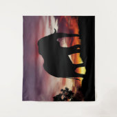 Afrikaanse olifantaarnschildpad wandkleed (Voorkant)