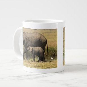 Afrikaanse olifanten grote koffiekop